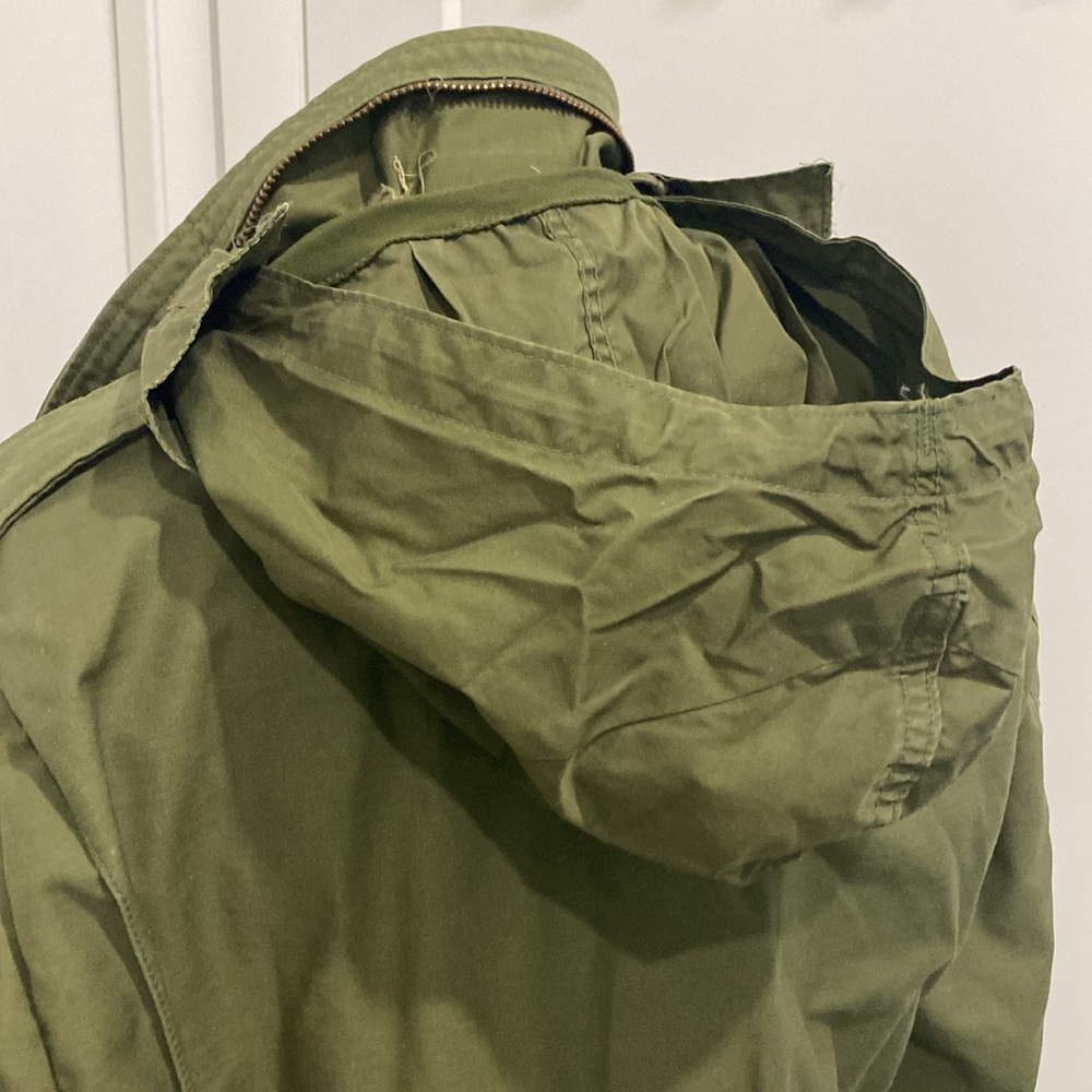 Authentic Vintage 70’s US Air Force COLD WEATHER FIELD OG-107 M-65 JACKET Large - Picture 14 of 17